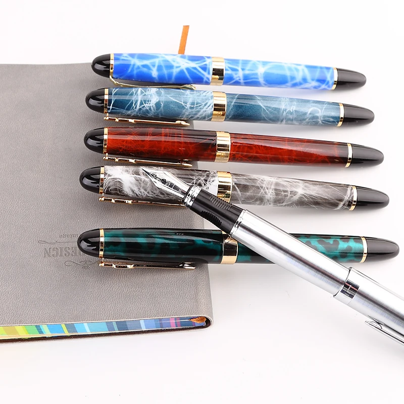 Перьевая ручка Jinhao X450 Caneta Dolma Kalem Pluma роскошная каллиграфическая канцелярская