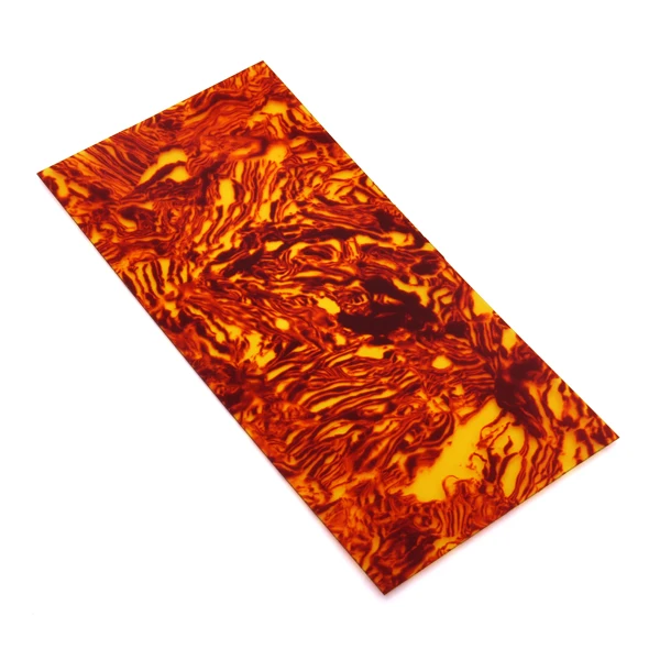 Sunset Glow Celluloid Guitar Head Veneer Shell Sheet For Guitar & Jewelry Making Luthier Work Parts