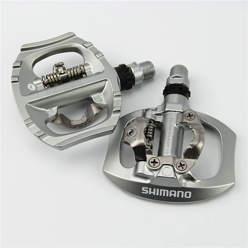 Shimano A530 SPD алюминиевые педали PD-A530 педали SPD дорожный велосипед туристические педали с SPD бутсы