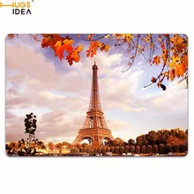HUGSIDEA модные европейские Ландшафтные дверные коврики домашний декор с изображением Эйфелевой башни коврики 3D гостиная/Коврики для спальни ковры