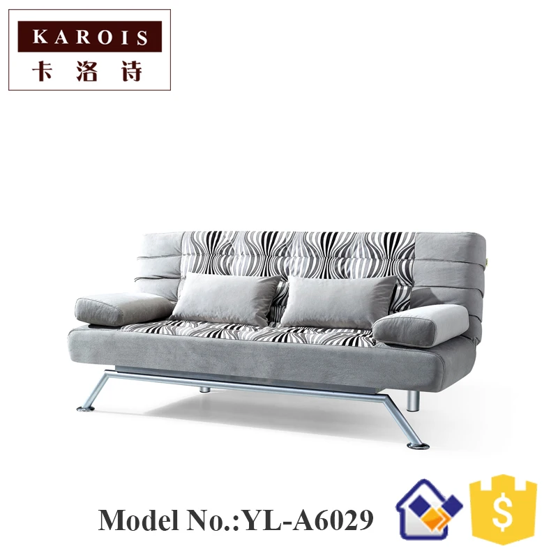 A6027 современный многофункциональный тканевый диван-кровать, твердый деревянный складной диван-кровать моющийся