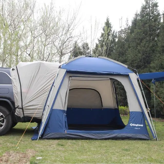 FUWAYDA Durable coche refugio para el sol para la autoconducción familiar Camping de alta calidad portátil al aire libre tienda de coches para el coche-viaje