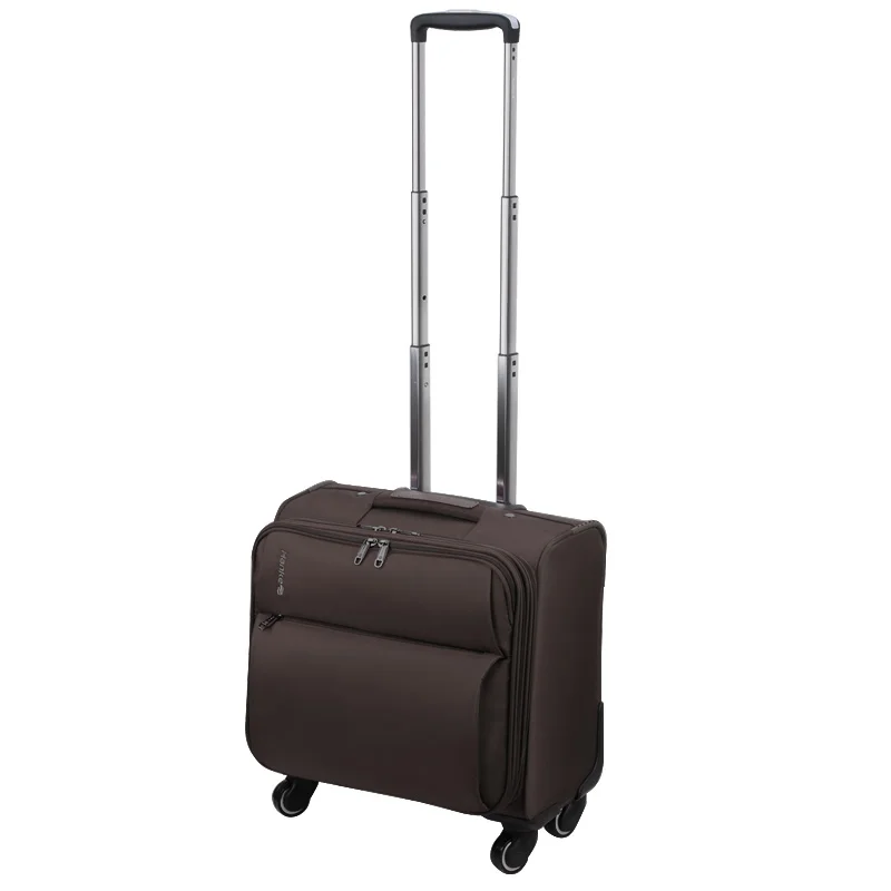

Hanke 16 Inch Boarding Luggage Men Women Travel Suitcase Trolley Case Luggage Bag Spinner Wheels 8039S 3 Year Warranty