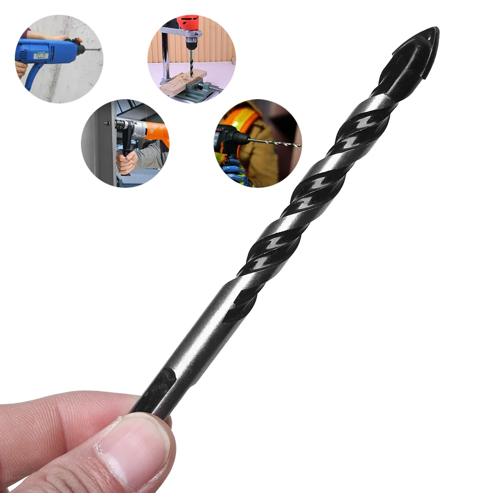 

1pc Carbide Multifunctional Triangle Drill Bits Hole Openers For Ceramic Drilling glass Concrete Household Gadget Woodworking