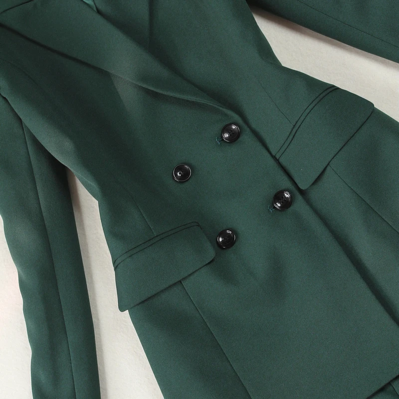 Women Blazers suit Jackets Suits 2018 Slim Long Sleeve Single Button Ladies feminino branco Femme Tuxedo outfit