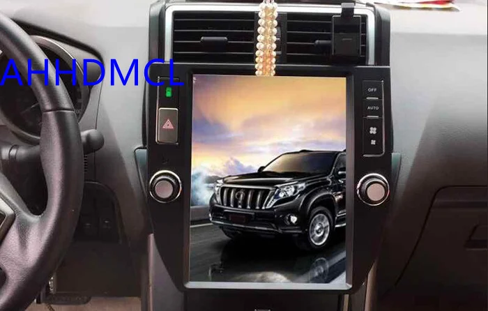 Flash Deal Car PC PAD Tesla Style Multimedia Player Android 7.1 GPS For Land Cruiser Prado LC150 2010 2011 2012 2013 1