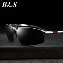 Matrix Sunglasses brand designer Aluminum Magnesium Polarized sport men driving mirror Male Eyewear fishing polaroid sunglasses