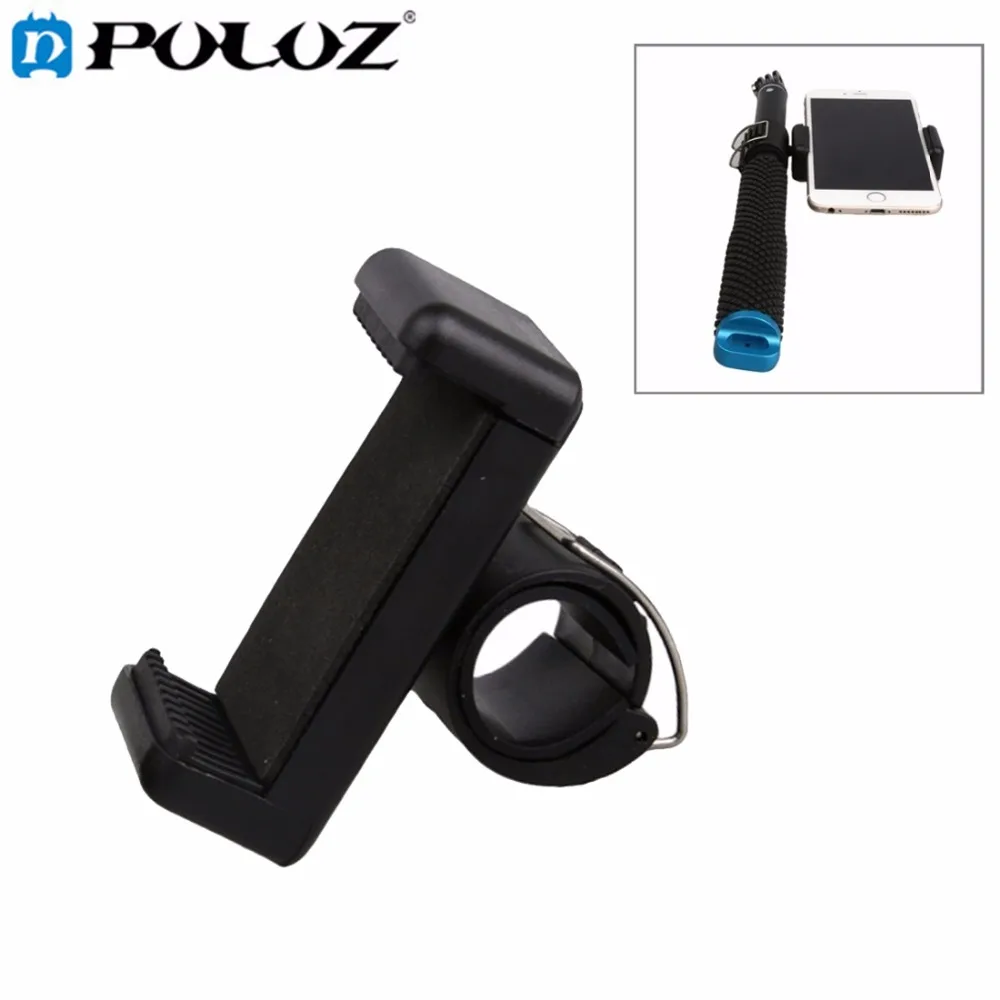

Mobile Phone Clip Holder for GoPro & SJCAM & Xiaoyi Handheld Selfie Stick Monopod Small Clip Port Diameter: 2cm-2.3cm