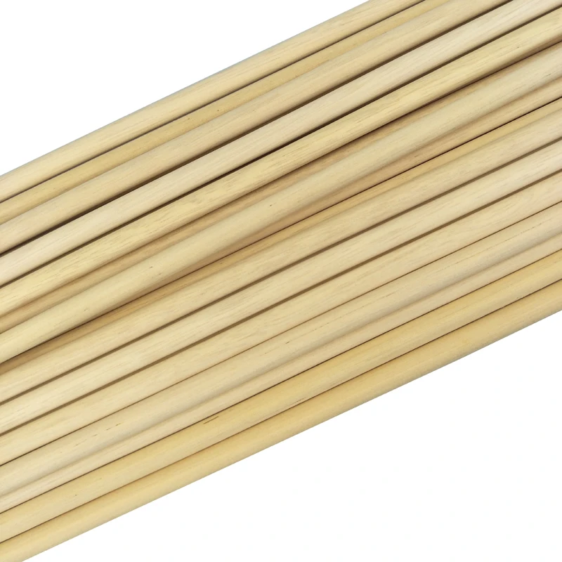 

12pcs Archery Wood Arrow Shaft 80cm Arrow Shaft Handmade DIY Arrow Diameter 8mm Hunting Accessories