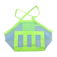 Открытый песчаный пляж детей Детские игрушки одежда Полотенца сбора сумки на ремне большое пространство сетки сумки