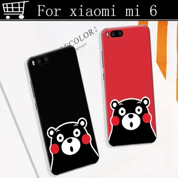 

2pcs For Xiaomi MI6 Mi 6 Case Cover Case Creative couple painted shell Hard PC For Xiao mi Mi6 Mi 6 Cover Phone Case Shell