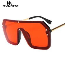 Новые негабаритных солнцезащитные очки для женщин пикантные Модные Защита от солнца очки Брендовые женские ретро квадратный солнцезащитные очки