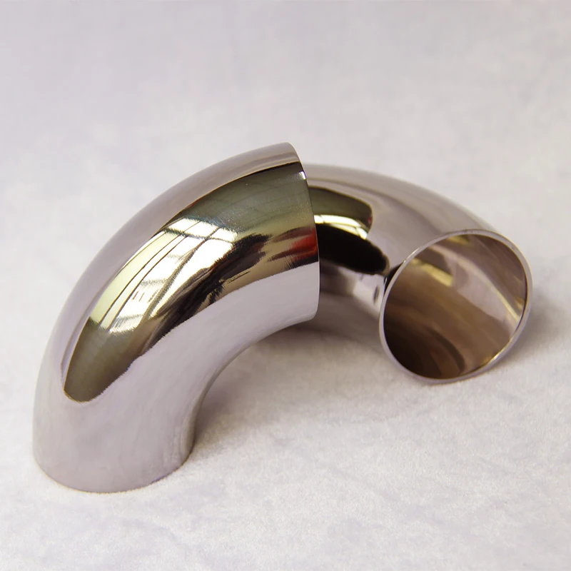 

2" 2.5" 3" 4" Stainless Steel 304 Elbow 90 degree, Sanitary Welded Elbow For Pipe Fitting Homebrew
