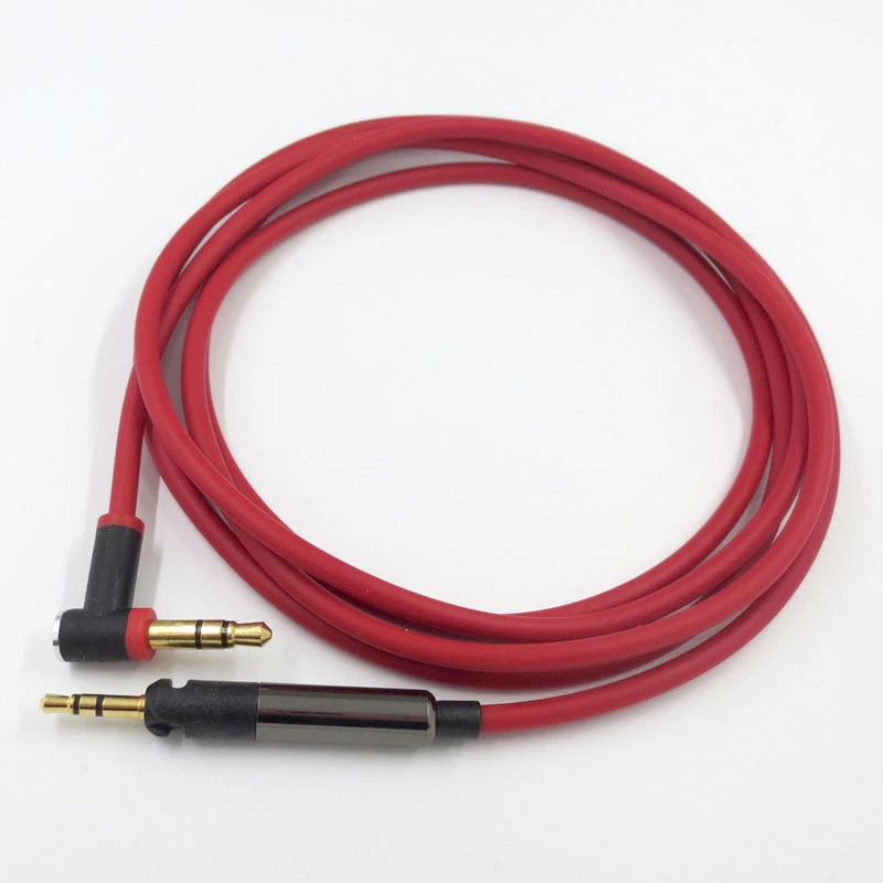 Сменный кабель для наушников Sennheiser HD598 HD558 HD518 HD 598 3,5 мм до 2,5 мм, гарнитура, обновленная версия, аудио провод - Цвет: Red