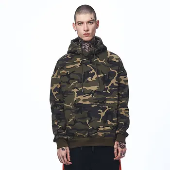 

FJUN Camouflage Hoodies Military Autumn/Winter Man Hoodies With Zipper Casual Hoodies Warm Fleece Long-sleeve Newest Hot Sale