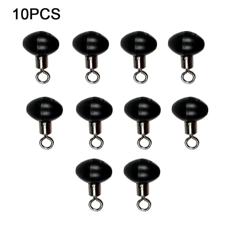 

10pcs Fishing Tackle Running Ledger Zip Slider Beads Swivels Zig Pulley Clip Line Rigs 2018 New Professional Fishing Tackle Tool