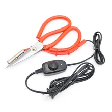 220V Регулируемый Контроль температуры Электрическое отопление портной ножницы для резки ленты инструменты