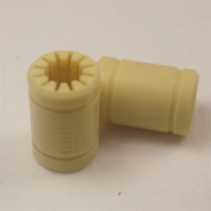 

Funssor 1pcs Solid Polymer LM8UU Bearing - 8mm shaft RJMP-01-08 R Solid Plastic Bearing For DIY 3D Printer