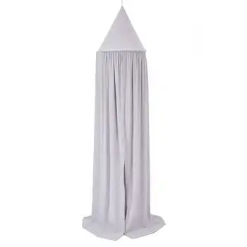 

Lovely Baby Canopy Round Mosquito Net Bed Canopy Cotton Check Valve Pest Bed Reject Net Kids Room Decoration