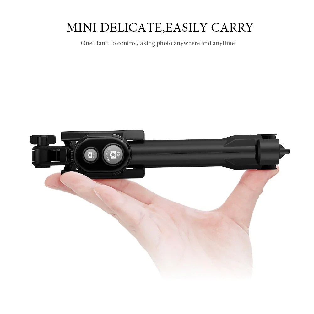  CASEIER Bluetooth Selfie Tripod Stick Mobile Phone Holder For iPhone 7 6 5s 5 For Samsung S8 S7 S6 