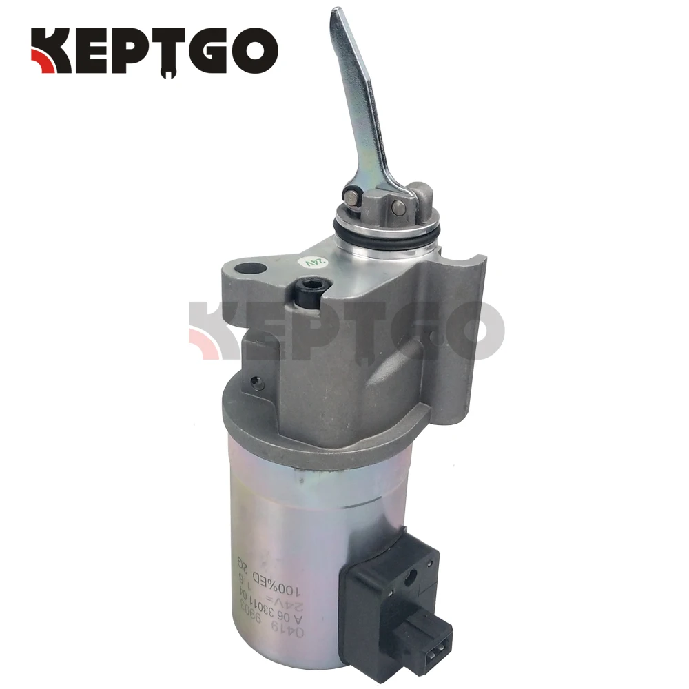 

For Deutz 2013 Fuel Shutdown Solenoid Valve 0419 9903 / 04199903 24V 0211 3791 / 02113791