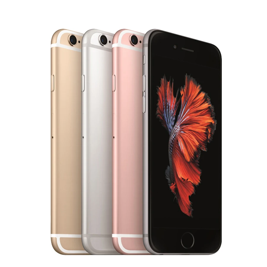 IPhone 6s ОЗУ 2Гб ПЗУ 16 ГБ 64 Гб 128 экран 4 7 дюйма iOS двухъядерный процессор камера 12.0 Мп 4G