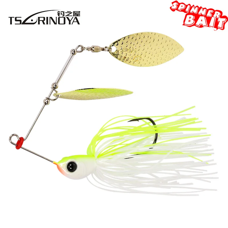 Tsurinoya одет ложки рыболовные приманки 7 г 10 головок Spinnerbaits Jig Head крюк купальник с