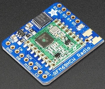 

3070 RFM69HCW Transceiver Radio Breakout - 868 or 915 MHz winder