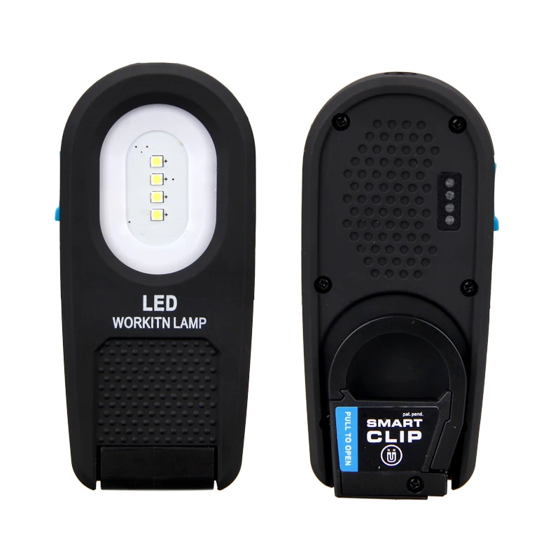 USB Rechargeable 4 mode Work Light Magnetic Lanterna Folding Hook Hanging Inspection Emergency Lamp Flashlight Build-in Battery
