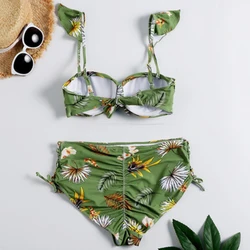 New Sexy Push Up Padded Bra Set Beach Women Swimsuit Bandage Printing Ear Strap Summer Biquini Split Body Swimsuit Beachwear New Sexy Push Up Padded Bra Set Beach Women Swimsuit Bandage Printing Ear Strap Summer Biquini Split Body Swimsuit Beachwear