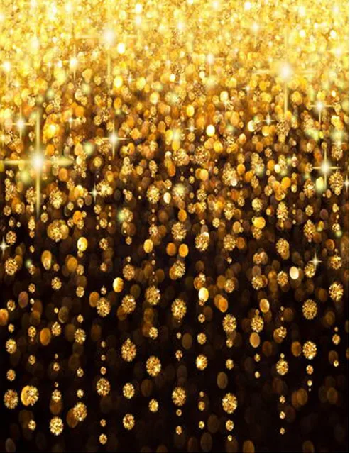 Shiny Gold Crystal Baby Children Photography Backdrop for