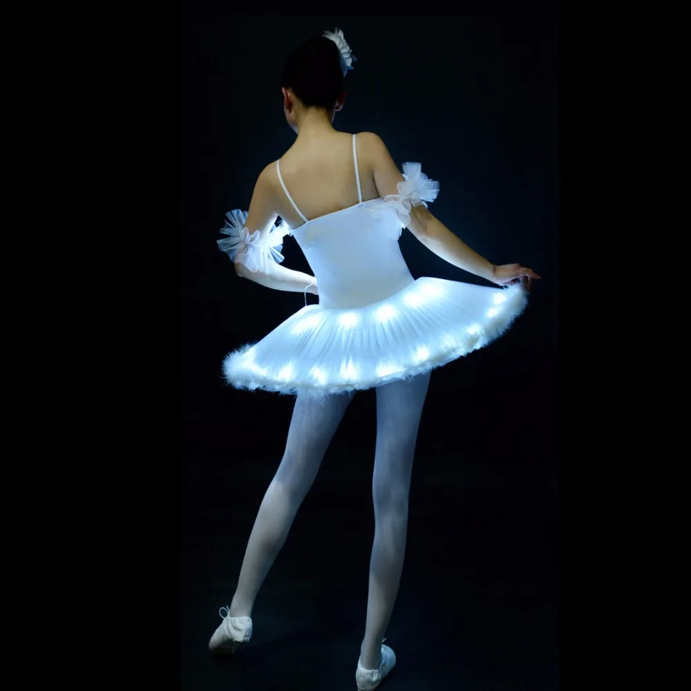 Profissional ballet tutus led swan lago adulto