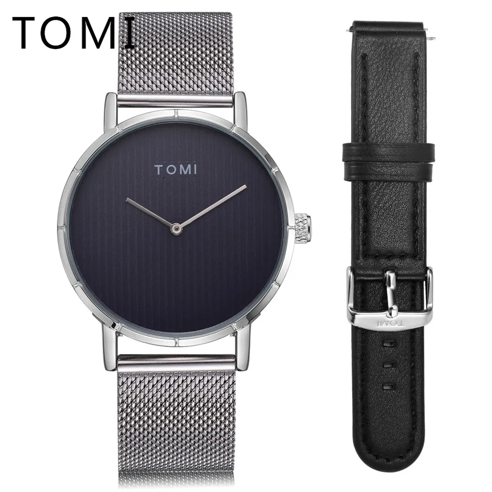 

Tomi Man Quartz Watches 2019 Top Brand Luxury Fashion Business Simple Sport Creative Simple Male Wristwatch Male Relogio T023