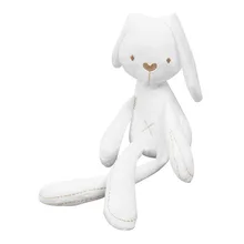 54*11CM Cute Baby Kids Animal Rabbit Sleeping Comfort Doll Plush Toy Dropshipping 2018 Cute Rabbit Doll Baby Soft Plush Toys