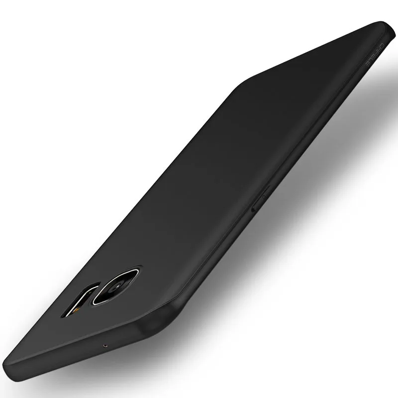 Luxury Black Scrub Matte Soft Silicon TPU Case for Samsung Galaxy A3 A5 A7 2017 2016 J5 J7 Grand Prime S5 S6 S7 Edge S8 Plus cases-for-s8+