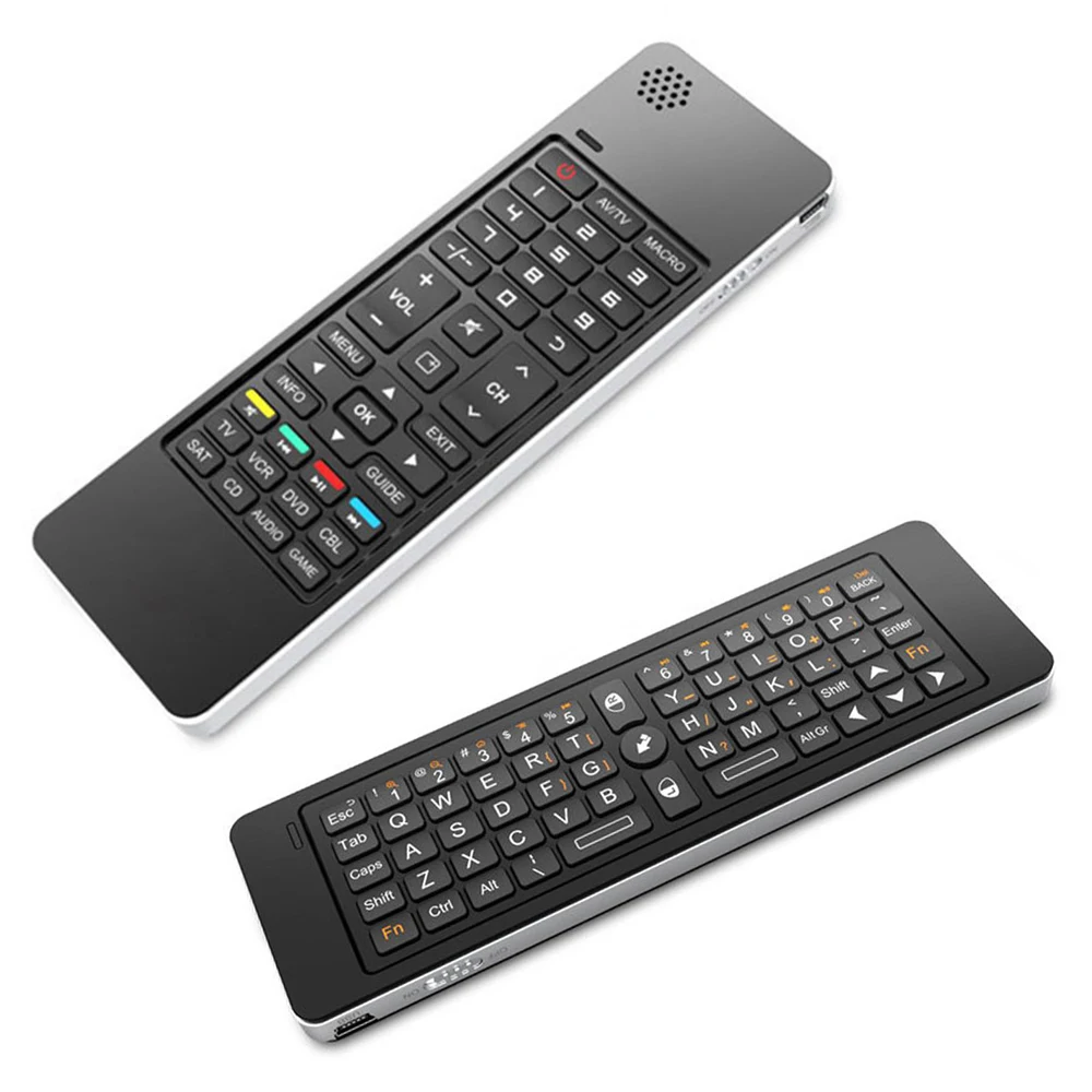 

Russia Version Keyboard Wireless Rii Mini i13 with Mic Speaker Gaming Air Fly Mouse For Smart Android TV Box Keyboard