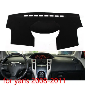 

Stplrgecp Top Quality Double layer Dash Mat Dashmat Dashboard Cover Sun Shade Dash Board Cover Carpet for toyota yaris