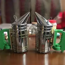 Горячая нержавеющей стали Электрический пчелиный дым передатчик Комплект Электрический инструмент пчеловода пчеловодство инструмент окуриватель пчел пчела