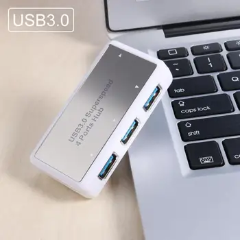 

Portable DC 5V High Speed 3.05Gbps USB 3.0 4 Ports Hub Adapter Power Splitter