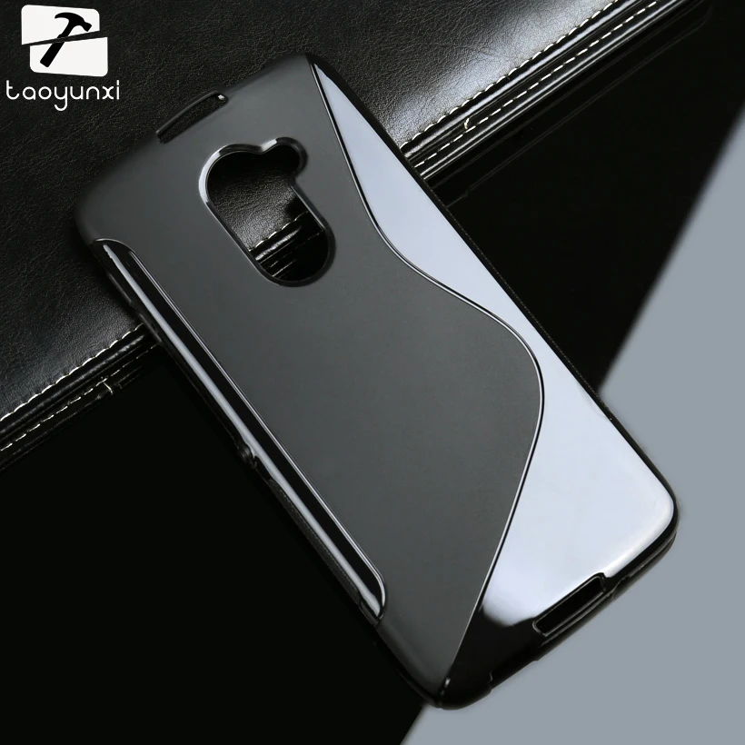 TAOYUNXI Мягкий ТПУ чехол для Alcatel Idol 4S s силиконовый черный матовый OneTouch OT 6070 чехлы|case