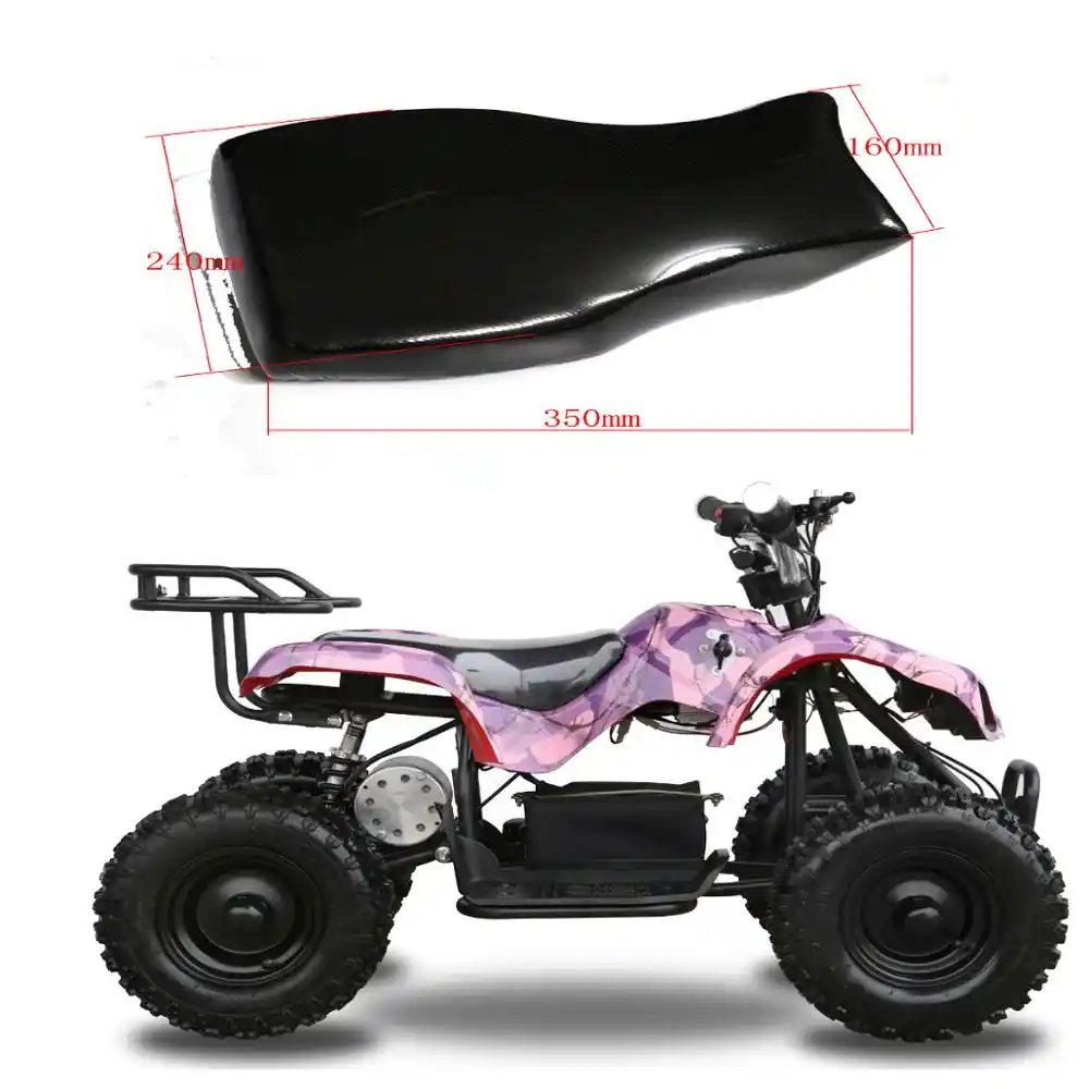 Motorcycle ATV Foam Cushion Seat For Go Kart Quad Kid Buggies Mini Bike 50-125CC
