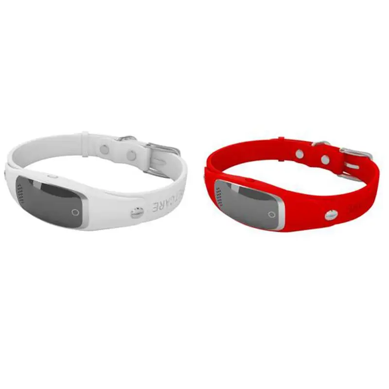 Waterproof Dog Cat Pets GPS Collar iOS Andriod APP Magnetic Charging Geofence GS
