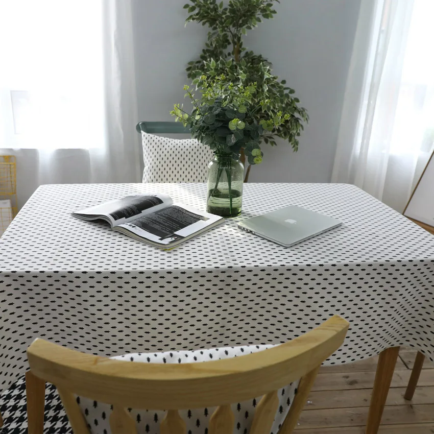 

Cotton Linen Table Cloth Coffee Table Rectangular Living Room Table Tablecloth Wedding Party Table Cloth Dukar Toalha De Mesa