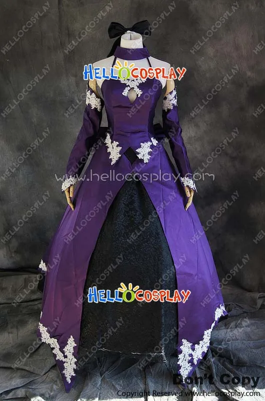 

Fate Stay Night Cosplay Saber Lily Dress 2nd Version Costume H008