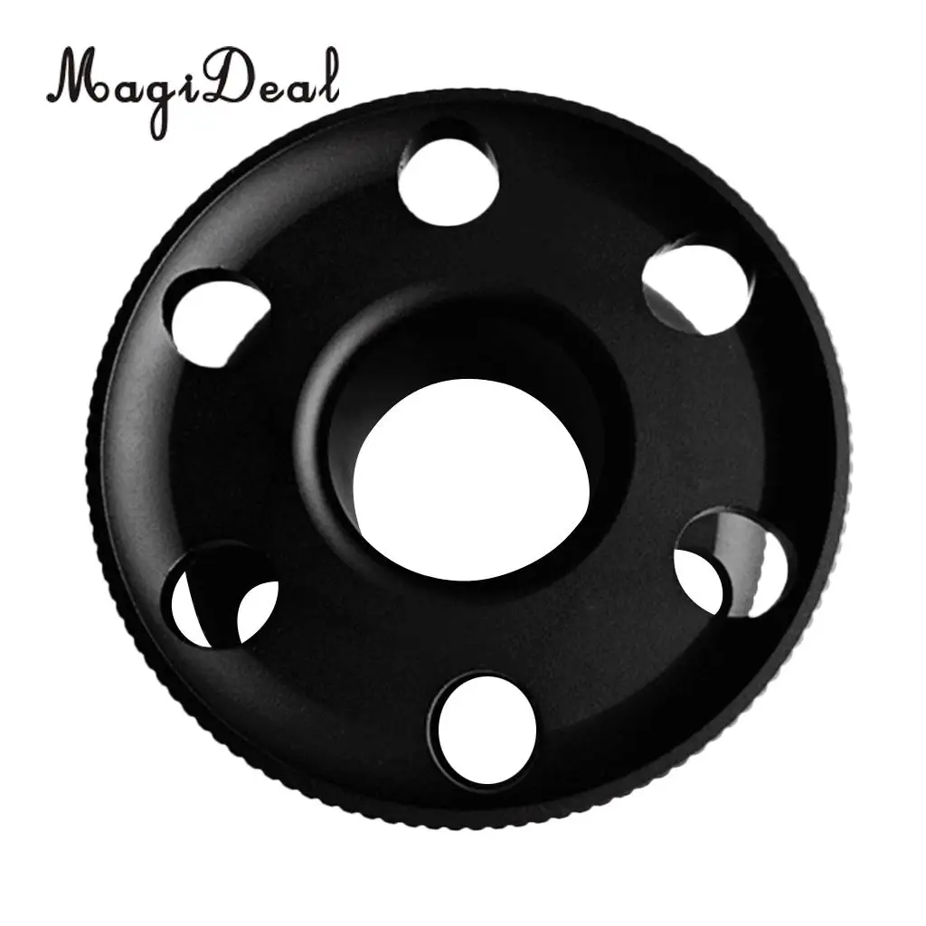 MagiDeal 2 Pieces Aluminum Scuba Diving Finger Spool Dive Reel Empty Guide Line Spool