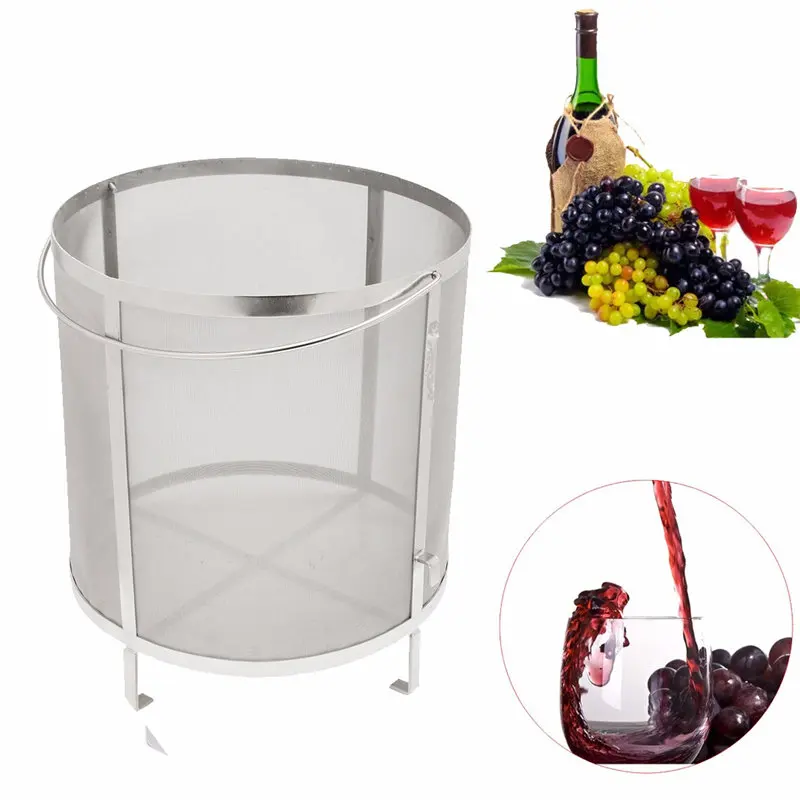 Stainless Steel Beer Wine House Home Brew Filter Basket Strainer Hip