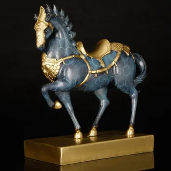 

High Grade Decoration Generals Horse Living Room Office Gifts Home Crafts