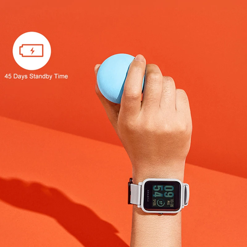 Оригинальные Смарт-часы Huami Global Amazfit Bip Beep, пульсометр, gps, IP68, водонепроницаемые, поддержка Strava, умные часы, Android iOS