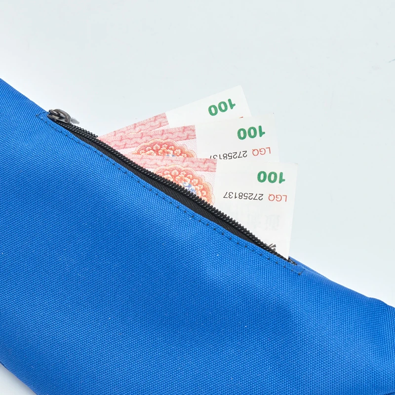 الملونة الخصر حقيبة للجنسين الخصر حزمة الأزياء للماء حقيبة بحزام سستة الحقيبة حزم 110 سنتيمتر حزام طول F071