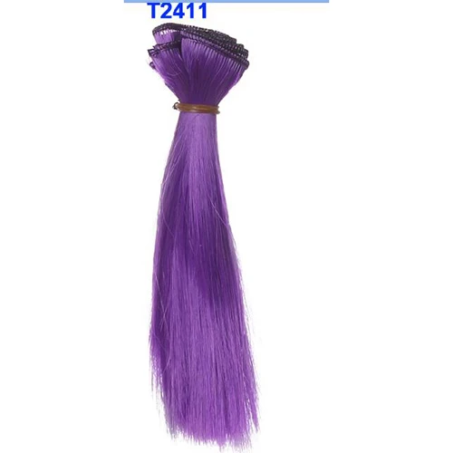 15cm thick bjd wigs doll hair for barbie doll for monster high doll for blythe doll wigs 8